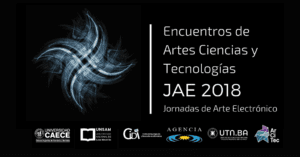 Flyer de las Jornadas JAE 2018 por UNSAM CAECE